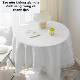 Khăn Trải Bàn Chống Thấm Phong Cách Bắc Âu BUNA, Sang Trọng và Tinh Tế