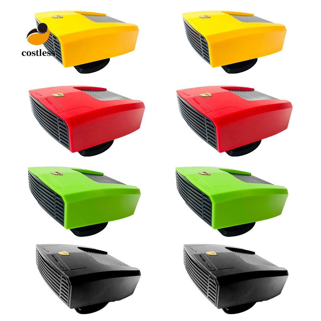 Không tốn kém Máy sưởi ô tô 12V / 24V 2 trong 1 Làm nóng nhanh Xoay 360 độ Kính chắn gió ô tô rã đông Máy phóng đại Đồ dùng xe
