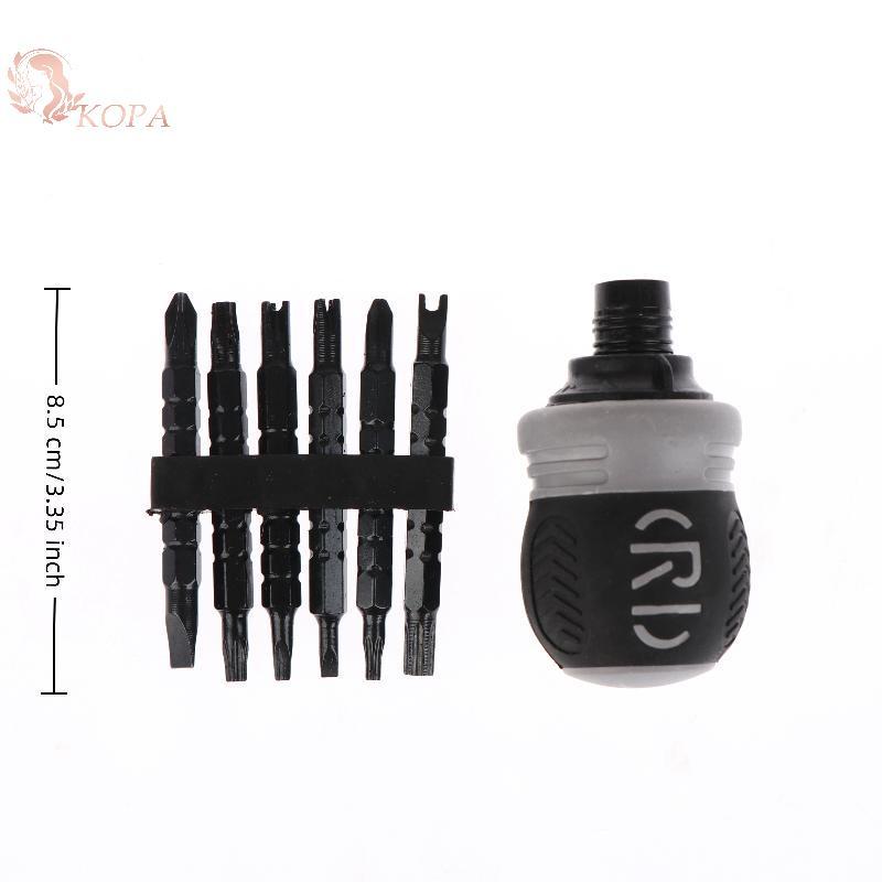 KOPA 1 Bộ Tua Vít Ratchet Củ Cải Hình Ngắn Độ Cứng Cao Tiết Kiệm Nhân Công Đa Năng Đa Năng Đa Năng VN