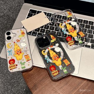Ốp Điện Thoại Thích Hợp Cho iPhone Hoạt Hình Ngôi Sao Thích Hợp Cho iPhone15promax Acrylic 17 16 Trong Suốt 11 Từ Tính Ốp Lưng 16pro Vỏ Bảo Vệ B0R9