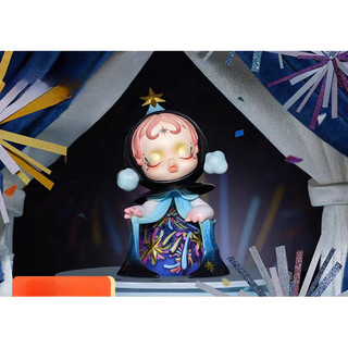 Kỷ niệm 15 năm Kỷ niệm Series Mô hình dễ thương tượng nhỏ đồ chơi quà tặng crybaby molly lấp lánh hirono dimo