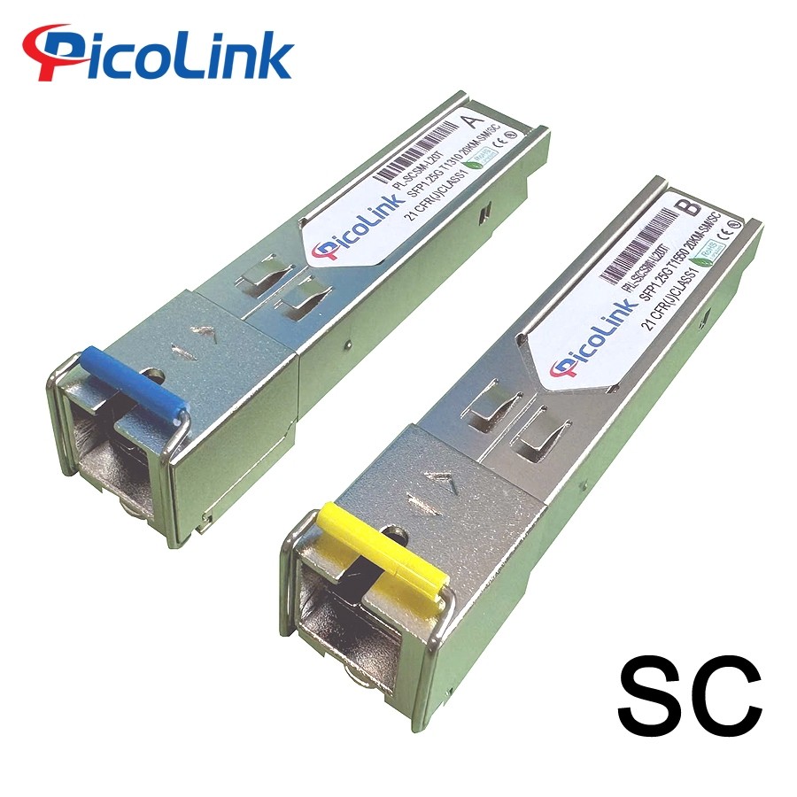 Module Quang SFP SC 1FO 1.25Gbps Single Mode Single Fiber A/B | Shopee ...