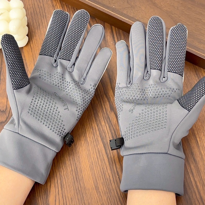Găng Tay Xe Đạp Chống Gió Ấm Áp, Tay Cầm Chống Trơn Trượt & Khóa An Toàn, Phù Hợp Nam Nữ - Nhiều Kích Cỡ và Màu Sắc