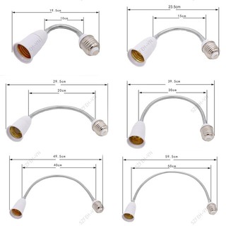 Linh hoạt E27 sang E27 Đèn LED Đế Bóng đèn Ổ cắm mở rộng Bộ chuyển đổi giá đỡ đèn mở rộng F3 @ VN