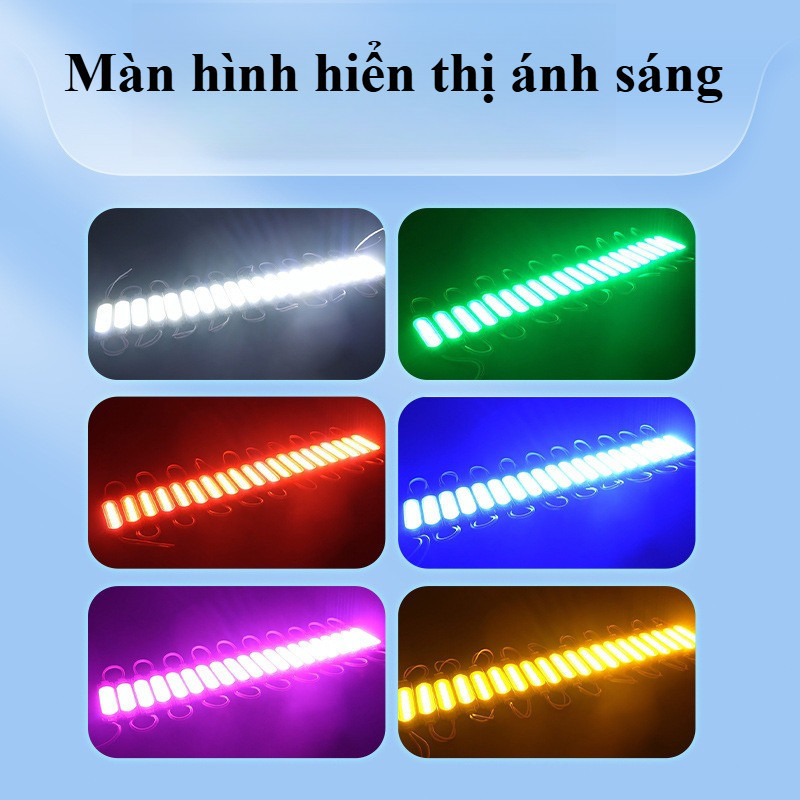 Module Đèn LED 24V Chống Nước - 20 Bóng COB Siêu Sáng, Ứng Dụng Xe Tải, Xe Bus & Bảng Hiệu