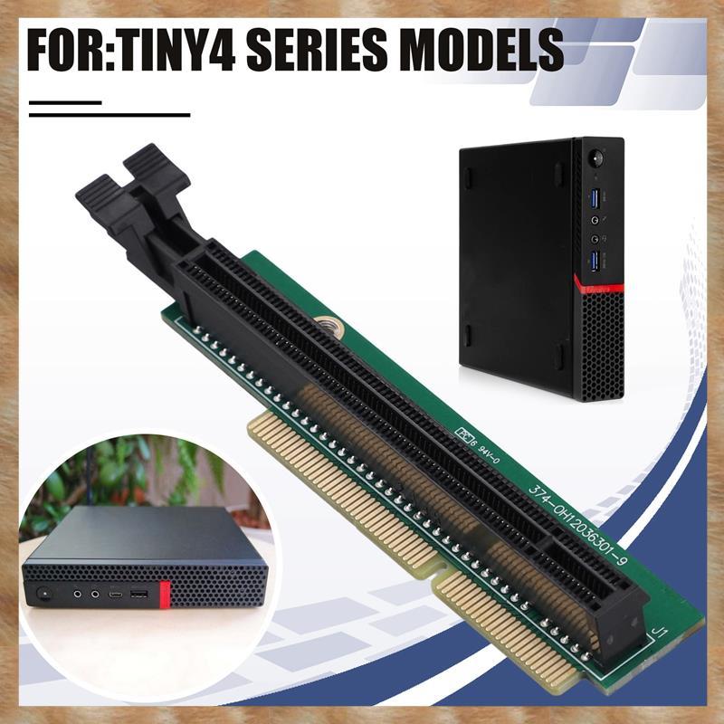 [S Z] Thẻ chuyển đổi thẻ đồ họa PCI-E Thẻ nâng nhỏ 4 cho các mẫu dòng Tiny4 M720Q 01AJ940 Thẻ nâng PCIE