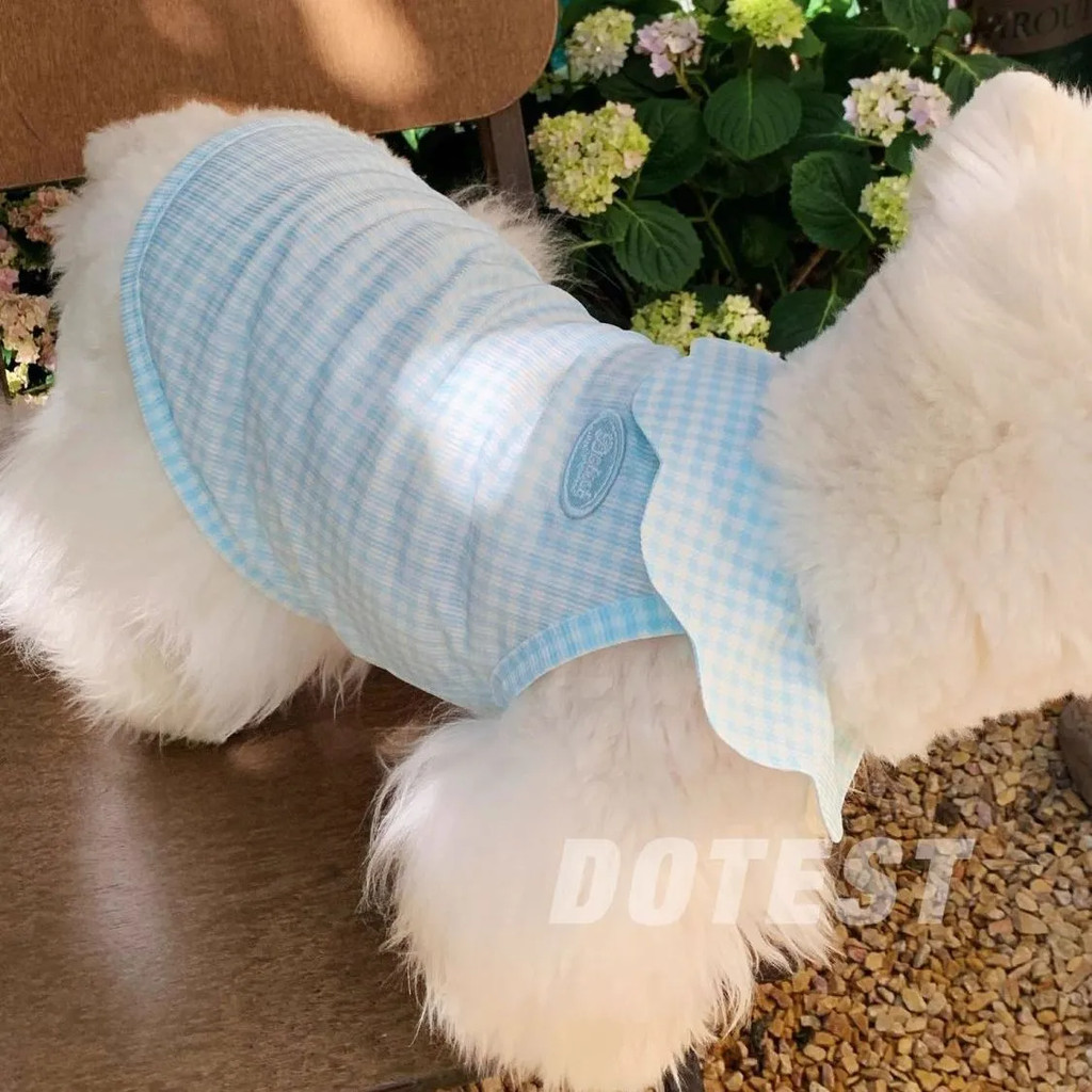 Mùa Xuân Thú Cưng Vest Chó Nhỏ Quần Áo Mèo Teddy Bichon Pomeranian Schnauzer Quần Áo Thú Cưng