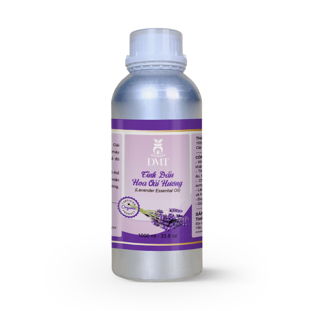 [Chai Lớn 1lít] Tặng máy xông tinh dầu nguyên chất khi mua 1000ml tinh dầu xông thơm phòng DMT