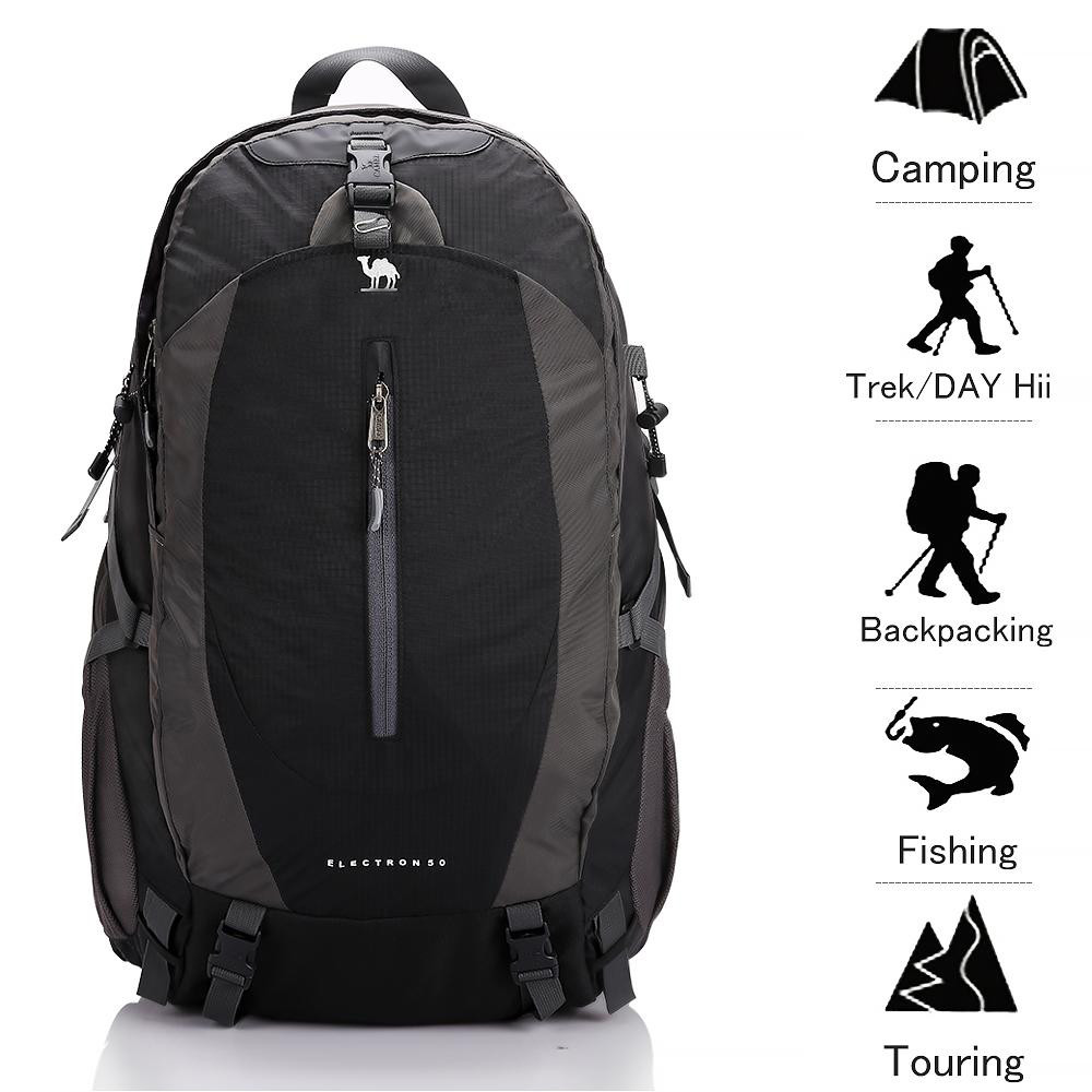 CAMEL CROWN Túi đeo vai 50l đi bộ đường dài du lịch ngoài trời