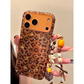 Ốp Điện Thoại Di Động Retro Leopard Star Cao Cấp Cho iPhone17 16 15 14 13 Pro Max Chống Sốc Bảo Vệ Camera Ốp Lưng Cứng Chống Rơi