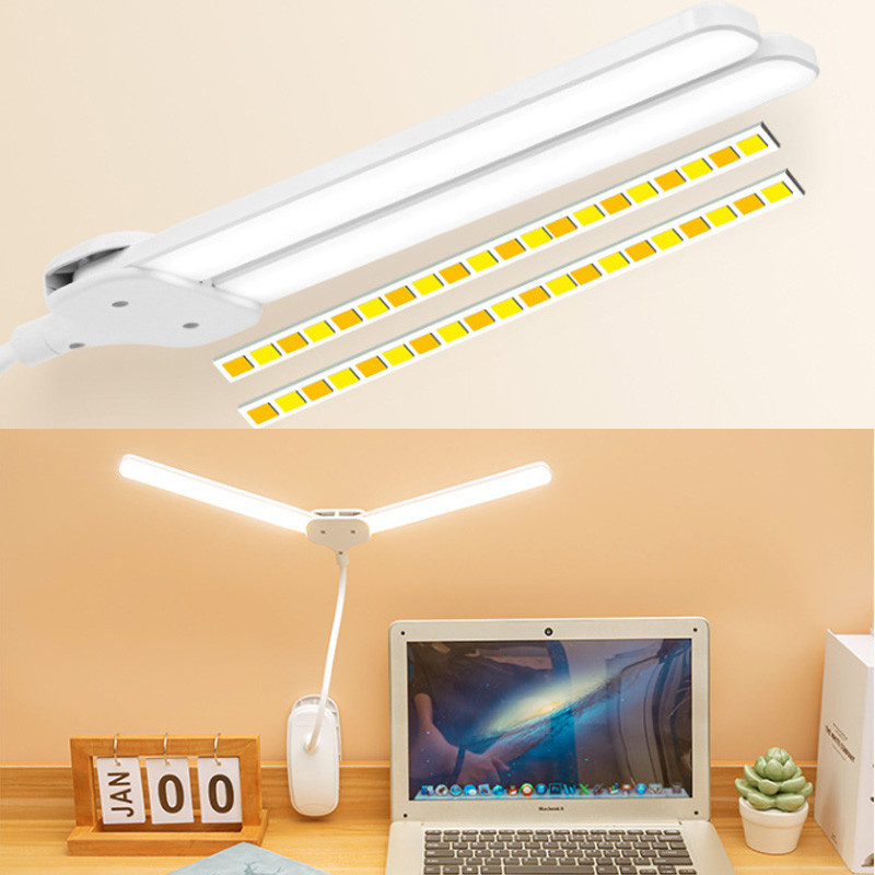 Đèn LED Để Bàn Đa Năng, Đèn Học Để Bàn Chống Cận Cao Cấp ,Độ sáng gấp đôi, ba mức nhiệt màu