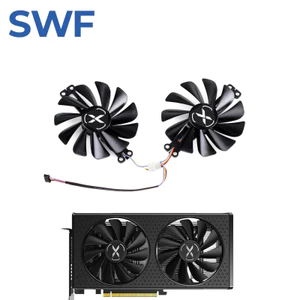 I * 95MM FY010010Quạt làm mát M12LPA RX6600 6600XT cho quạt làm mát thẻ Video chơi game XFX Radeon RX 6600 XT * *