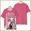 Anime Áo Thun Bocchi The Rock Tay Ngắn Áo Hitori Gotoh Dáng Rộng Tee Unisex Áo Sơ Mi Thời Trang Plus Kích Thước