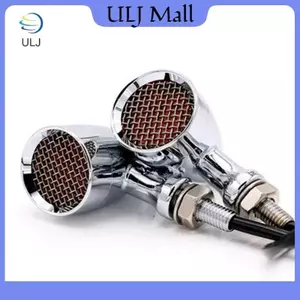 Đèn báo rẽ LED xe máy đa năng ULJ Đèn báo rẽ Blinkers Viên đạn hổ phách.