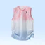 Áo Tank Top cổ tròn in hình lụa băng thông thường chất lượng cao dành cho cặp đôi