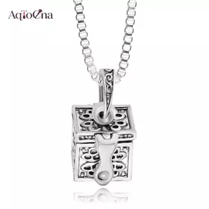 AqToCna Thú Cưng Xương Mặt Dây Chuyền Mở Cho Nữ Mặt Dây Chuyền Trang Sức AqToCna