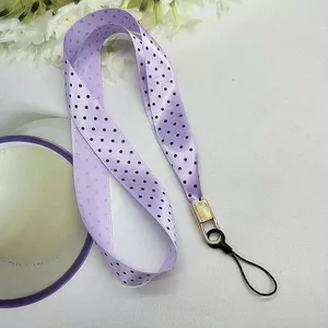 Spot Pattern Dây buộc điện thoại di động Phiên bản mở rộng Cổ treo với móc treo thẻ Tether