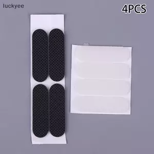 Luckyew 4 Chân Cao Su Thiness 1.8mm Chống Trơn Trượt Tự Dính Silicone Shoproof Miếng Lót Bảo Vệ Cho Bàn Phím Đế Tủ TQ
