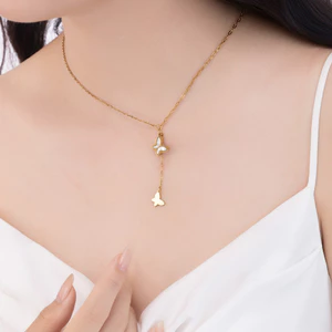 Dây liền mặt nữ Butterelle cao cấp họa tiết thiên nhiên, đi làm đi chơi đi tiệc - DOJI
