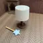 Đèn bàn LED mini cổ điển Đèn ấm áp tỷ lệ 1: 12 Nhà búp bê Phụ kiện để làm cảnh mini DIY