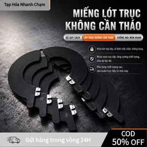 Út Linh Căn Nhựa Máy Xúc 45mm 50mm - Tự Lắp, Chống Mài Mòn, Bền