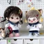 Quần áo trẻ em 20cm Quần áo búp bê Cotton siêu rẻ 20cm Búp bê cổ điển Đồng phục đi học
