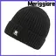 Mũ beanie MERIGGIARE, Mũ dệt kim móc lót nhung, Mũ beanie ngoài trời sang trọng chống gió mùa đông dành cho nam