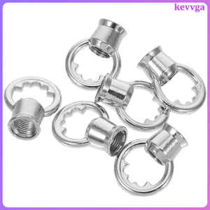 6 Chiếc Hạng Nặng M10 Ren Mắt Bu Lông Móc Mặt Dây Chuyền Đèn Treo Phần Cứng Kim Loại Vít Cổ Cho Đèn Chùm Và Đèn Trần Cố Định Kevga