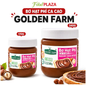 Bơ Hạt Phỉ Ca cao Golden Farm Béo Ngậy, Ngọt Dịu Chuẩn Âu Ngay Tại Nhà