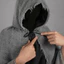 DONOVANQQ Halloween Áo Khoác, Thiết Kế Có Mũ Trùm Đầu Phong Cách Phóng Đại Halloween Cosplay Cape, Phong Cách Gothic Rách Kết Cấu Unisex Tattered Vải Halloween Ma Trang Phục Tiệc Halloween