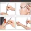 BeautifulHomeA Dụng cụ bấm huyệt Bút bấm huyệt bằng thép không gỉ / đồng thau Bút Massage phản xạ Bấm điểm Máy mát xa cho VN