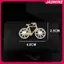 JASMINE Thời Trang Cá Tính Xe Đạp Hình Thổ Cẩm Nam Nữ Giải Trí Đi Xe Đạp Thể Thao Quà Tặng Trang Sức Phụ Kiện JASMINE
