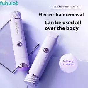 Máy tẩy lông bằng điện FUHUIOT, Máy cạo lông nữ chống nước hai đầu, Nhẹ nhàng An toàn Nhẹ nhàng Di động Bộ phận tư nhân Tông đơ Nách