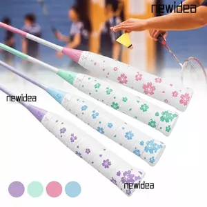 Bọc vợt cầu lông NEWIDEA, Băng quấn tay cầm cầu lông thấm mồ hôi in hình Sakura, Băng quấn vợt Tennis chống trượt chống mài mòn Băng dính thể thao ngoài trời
