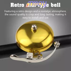 TMOY Xe Đạp Retro Chuông Giải Trí Xe Đạp Mặt Số Chuông Nhôm Bạc Vàng Cà Phê Nâu Chuông Xe Đạp Chuông Xe Đạp TMOY