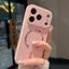 Ốp điện thoại bằng da Litchi từ tính cho iPhone 17 Pro Max 16 15 14 13 12 Vỏ bảo vệ chống sốc