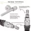 GE Bike Bottom Braet Remover Tool 1 hoặc 2 miếng với thiết bị chống rơi Crank Puller Hạng nặng để bảo trì xe đạp đường núi VN