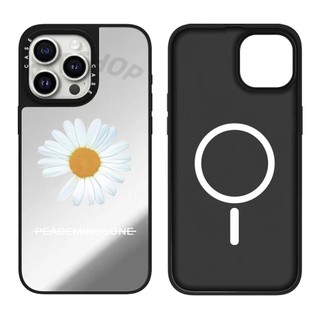 Ốp Điện Thoại Cứng Gương Hoa Từ Tính Cho iPhone 17 Pro Max 17 Air 16 Plus 15 14 13 12 11 Vỏ Chống Sốc
