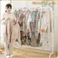 MONOSTYLE Bảo Quản Đầm Bảo Vệ, Dung Tích Lớn Làm Dày Quần Áo Chống Bụi, Bền Chống Thấm Nước Chống Bụi Treo Quần Áo Tổ Chức Có Cho Áo Phù Hợp Với Đầm