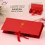 HFTOY Hình Chữ Nhật Tôi Yêu Bạn Hộp Trống Lãng Mạn Màu Đỏ Trang Sức Hộp Quà Tặng Kích Thước Lớn Hình Chữ Thier Hoa Hộp Quà Tặng ~