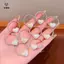 Dây buộc tóc co giãn hình trái tim 10 miếng Giá đỡ đuôi ngựa cao cấp dành cho bé gái Hoàn hảo để làm quà tặng và phong cách hàng ngày [Mina]