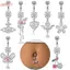 HFSHY Bền Tòn Ten Bụng Nút Nhẫn Thép Phẫu Thuật Không Kích Ứng Nơ Barbell Trang Sức Cơ Thể Cho Thời Gian Dài Mặc VN