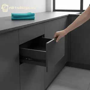 GE Mở Rộng Đầy Đủ Vòng Bi Ngăn Kéo Hướng Dẫn Hạng Nặng Trượt Bộ Hai 100LB Im Lặng Mịn Cho Ngăn Kéo Tủ Dụng Cụ VN