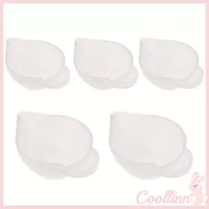 COO 5 Miếng Silicon Pha Lê Epoxy Khuôn Pha Chế Cốc Cho Nhựa DIY Kẹo Cao Su Trang Sức Cho Chìa Khóa Mặt Dây Chuyền Phụ Kiện Trang Trí