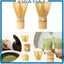 Matcha Green Tea Whisk Chasen Phụ Kiện Đa Năng Chuyên Nghiệp Mỹ Thủ Công 2.3x4.2inch Matcha Powder Brush Dụng Cụ Khuấy