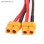SRVN Nam Nữ Cáp Nối Dài Kép Y Splitter 3 Chiều 14AWG Dây Silicon XT60 Đầu Nối Pin Song Song Cho Động Cơ RC.