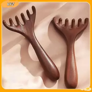 VFZ Răng Rộng Tay Cầm Dài Kinh Tuyến Dụng Cụ Ba Scratcher Spa Cầm Tay Kinh Tuyến Massageb Chăm Sóc Tóc Louislifecool