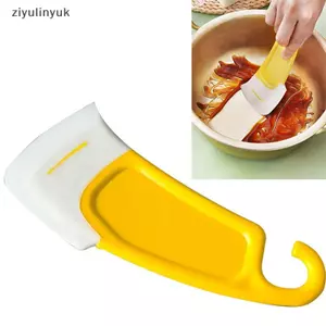 Ziyulinyuk 1 / 3 Cái Thìa Làm Sạch Silicon Rửa Nhà Bếp Cạp Bánh Nướng Dụng Cụ Cạo Bánh Ngọt Tiện Ích Chảo Bẩn Nồi Món Ăn Dụng Cụ Vệ Sinh VN
