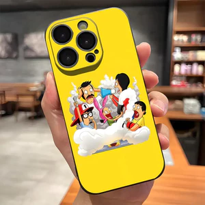 TP-3 B-Bobs B-Burgers Vỏ Điện Thoại Hoạt Hình Cho IPhone 17 Pro Max 15 Pro 16 14 Plus 12 13 Mini 11 Pro Vỏ Mềm Chống Sốc