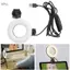 Apill Đèn LED chiếu sáng tròn 4 inch YT‑48 cho cuộc họp trực tuyến Phát trực tiếp Chiếu sáng quay phim Vlog